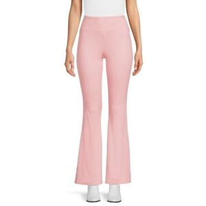 No Boundaries Juniors' Rib Flare Pants